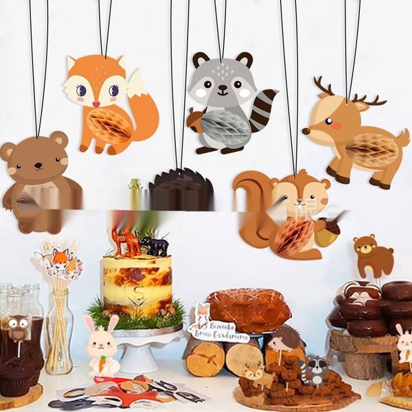 dzx9s animal honeycomb ball 6-piece pendant ornaments set of hanging pendant forest children's decoration party hanging ornaments party
dzx9s animal honeycomb ball 6-piece pendant ornaments set of hanging pendant forest children's decoration party hanging ornaments party
