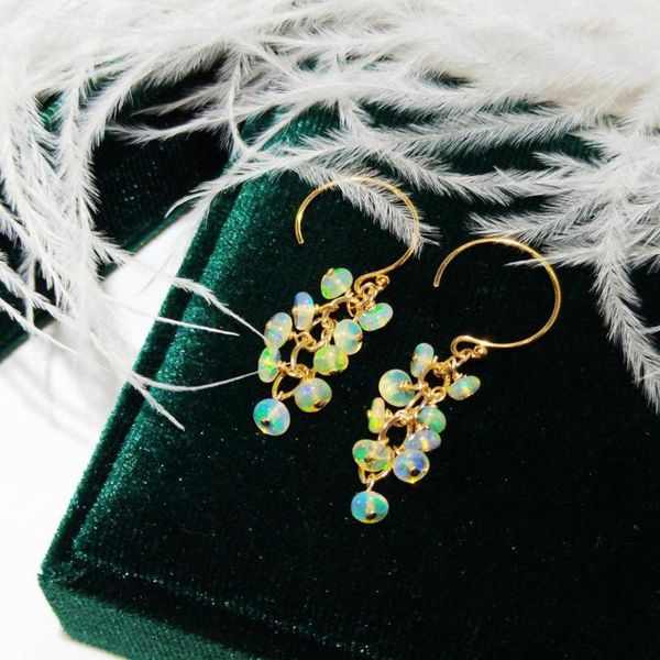 dangle & chandelier lii ji natural ethiopia opal 14k gold filled earrings real color handmade jewelry, Silver
dangle & chandelier lii ji natural ethiopia opal 14k gold filled earrings real color handmade jewelry, Silver