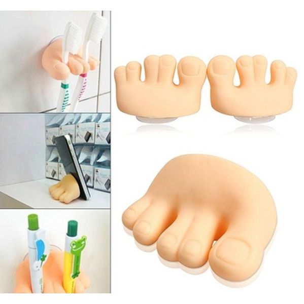 cute mini toe toothbrush holder box hanging suction cup bathroom storage rack toothpaste storage holder bathroom wa jllzai fight2010
cute mini toe toothbrush holder box hanging suction cup bathroom storage rack toothpaste storage holder bathroom wa jllzai fight2010