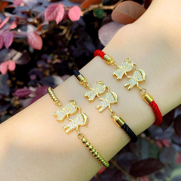 cute gold girls and boys couple bracelets for women black string rope friendship bracelet adjustable fashion jewelry gift brtc231, Golden;silver
cute gold girls and boys couple bracelets for women black string rope friendship bracelet adjustable fashion jewelry gift brtc231, Golden;silver