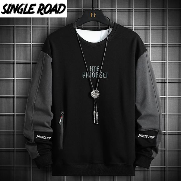 singleroad crewneck sweatshirt men 2020 embroidery patchwork oversized japanese streetwear hip hop black hoodie men sweatshirts 1019
singleroad crewneck sweatshirt men 2020 embroidery patchwork oversized japanese streetwear hip hop black hoodie men sweatshirts 1019