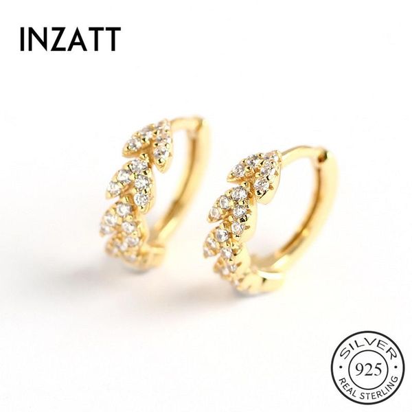 hoop & huggie inzareal 925 sterling silver zircon leaves earrings for fashion women bohemian fine jewelry 18k gold plant accessories, Golden;silver
hoop & huggie inzareal 925 sterling silver zircon leaves earrings for fashion women bohemian fine jewelry 18k gold plant accessories, Golden;silver