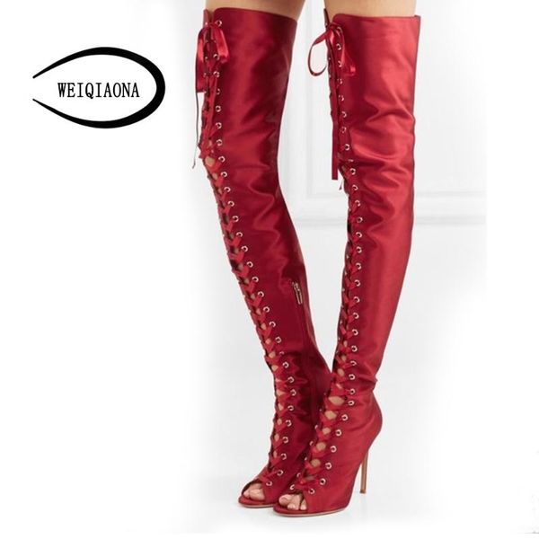 boots weiqiaona big size star models cross-tie velvet high heel peep-toe women's super showing nightclub shoes, Black
boots weiqiaona big size star models cross-tie velvet high heel peep-toe women's super showing nightclub shoes, Black