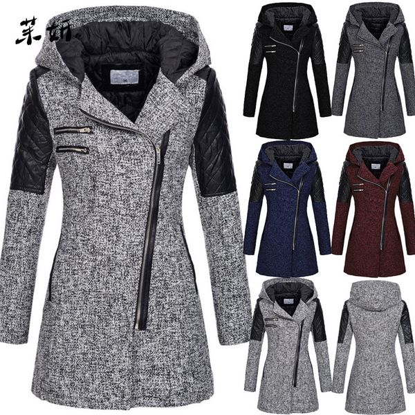 female jacket women warm slim jacket thick parka overcoat winter outwear hooded zipper coat women's down jacket women's coat 1031, Tan;black
female jacket women warm slim jacket thick parka overcoat winter outwear hooded zipper coat women's down jacket women's coat 1031, Tan;black