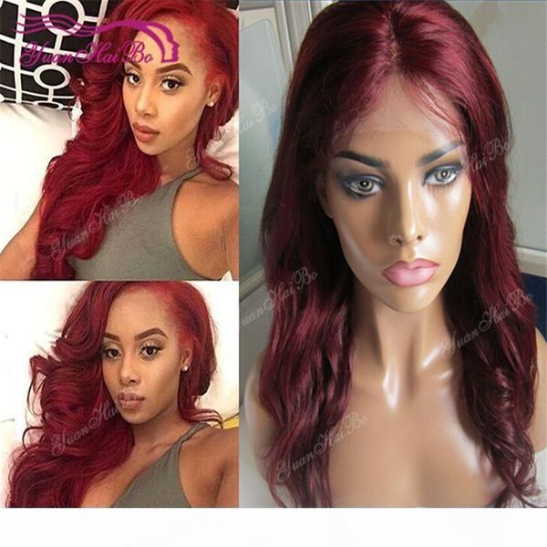 99j brazilian virgin remy hair wavy style burgundy lace front human hair wig ing, Black;brown
99j brazilian virgin remy hair wavy style burgundy lace front human hair wig ing, Black;brown