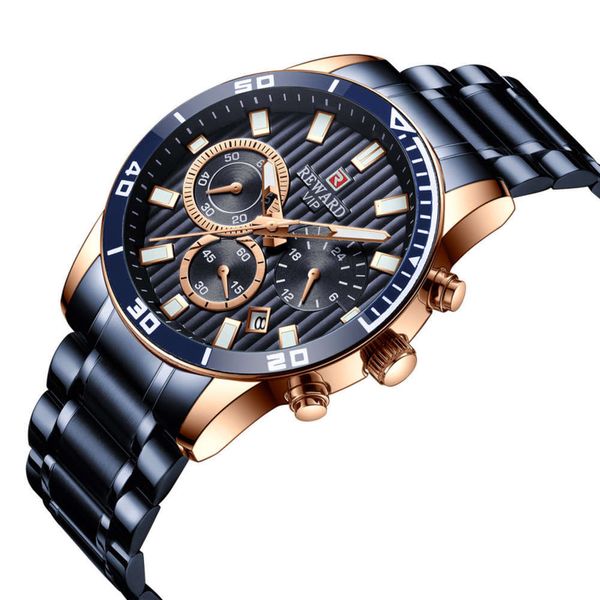 new three eye six pin reward2020 sports watch timepiece sports men's watch, Slivery;brown
new three eye six pin reward2020 sports watch timepiece sports men's watch, Slivery;brown