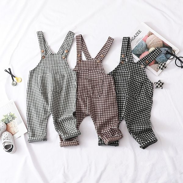 korean baby boy clothes autumn toddler girl jumpsuit cotton baby boy plaid overalls kids girls overalls girl knitted pants y200704, Blue
korean baby boy clothes autumn toddler girl jumpsuit cotton baby boy plaid overalls kids girls overalls girl knitted pants y200704, Blue