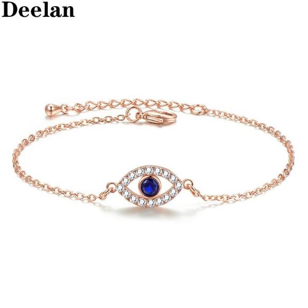 link, chain deelan fashion devil's eye bracelets for women charm jewelry rose gold color girl bracelet classic romance crystal zircon g, Black
link, chain deelan fashion devil's eye bracelets for women charm jewelry rose gold color girl bracelet classic romance crystal zircon g, Black