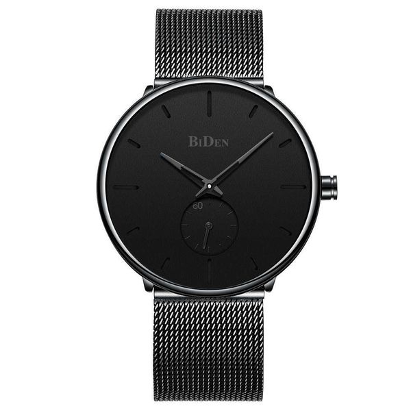 mesh men's grade biden fashion business high elegant pure black small second circle ultra thin quartz watch tcfr, Slivery;brown
mesh men's grade biden fashion business high elegant pure black small second circle ultra thin quartz watch tcfr, Slivery;brown