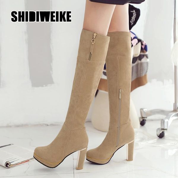 boots style women's winter over the knee cow suede side zipper high heel plush casual cotton 2021, Black
boots style women's winter over the knee cow suede side zipper high heel plush casual cotton 2021, Black