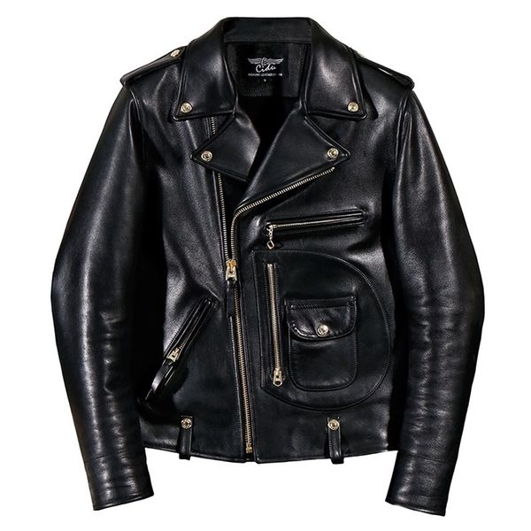 yritaly luxury batik cowhide clothing,motor biker style leather jackets, man vintage genuine leather coat, lj201029, Black
yritaly luxury batik cowhide clothing,motor biker style leather jackets, man vintage genuine leather coat, lj201029, Black
