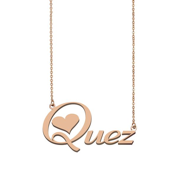 quez name necklace custom nameplate pendant for women girls birthday gift kids friends jewelry 18k gold plated stainless steel, Silver
quez name necklace custom nameplate pendant for women girls birthday gift kids friends jewelry 18k gold plated stainless steel, Silver