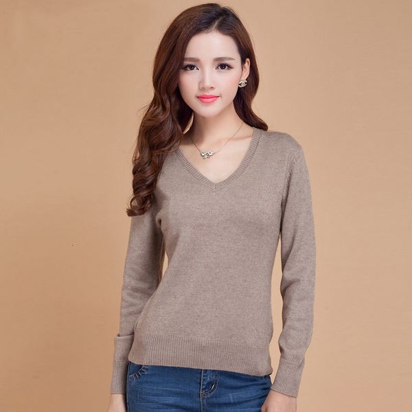 solid color fashion women's short wool autumn and winter v-neck pullover cashmere long-sleeved sweater 2019 new, White;black
solid color fashion women's short wool autumn and winter v-neck pullover cashmere long-sleeved sweater 2019 new, White;black