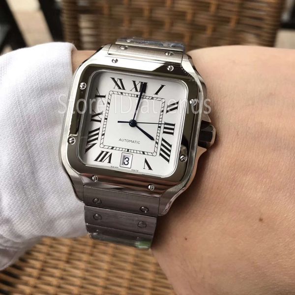 stylish automatic mechanical self winding watch men gold silver dial classic square wristwatch full stainless steel casual clock 1728, Slivery;brown
stylish automatic mechanical self winding watch men gold silver dial classic square wristwatch full stainless steel casual clock 1728, Slivery;brown