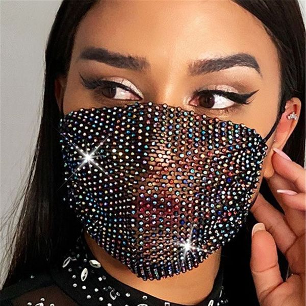 2020 women rhinestone mask flash diamond jewelry color mask designer fashion shiny mask, Blue;gray
2020 women rhinestone mask flash diamond jewelry color mask designer fashion shiny mask, Blue;gray