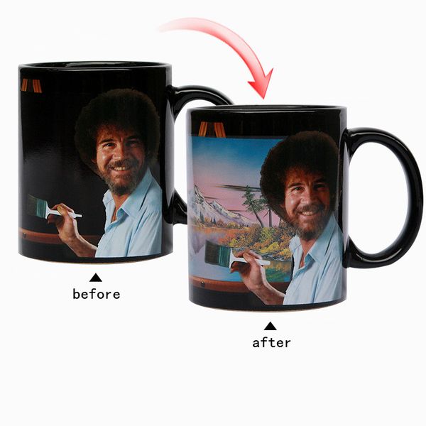 500ml ceramic keller bob ross heat changing mug add coffee or tea and a happy little scene appears comes in a fun gift box discoloured mug
500ml ceramic keller bob ross heat changing mug add coffee or tea and a happy little scene appears comes in a fun gift box discoloured mug