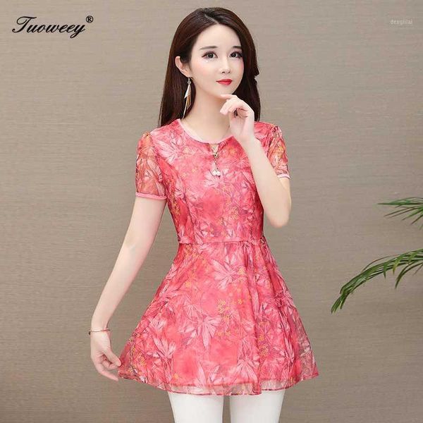 women summer floral blouse shirt plus size 5xl new fashion chiffon red women's clothing o-neck print feminine blusas1, White
women summer floral blouse shirt plus size 5xl new fashion chiffon red women's clothing o-neck print feminine blusas1, White