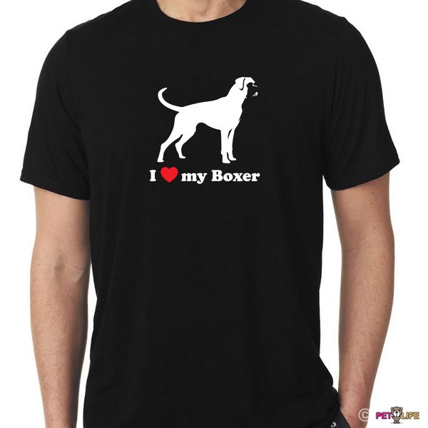 fashion i love my boxer tee shirt tee shirt sport hooded sweatshirt hoodie