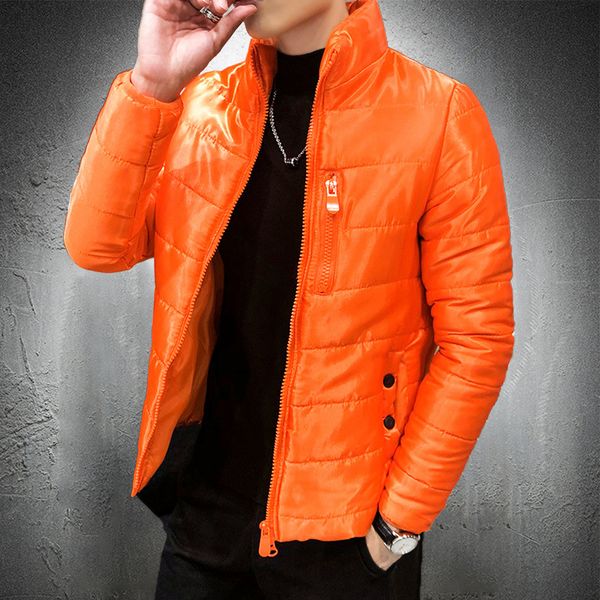 2021 New Autumn Bubble Slim Fit Clothes Stand Collar Cotton Padded Coat Fashion Wear Men Puffer Jacket 68SN, Black
2021 New Autumn Bubble Slim Fit Clothes Stand Collar Cotton Padded Coat Fashion Wear Men Puffer Jacket 68SN, Black