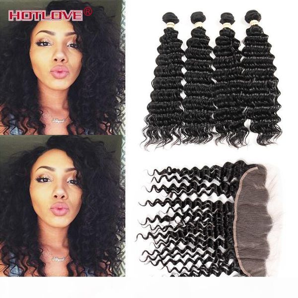 8a malaysian virgin hair deep wave ear to ear lace frontal closure with 4 bundles human hair with 13x4 lace frontal deep curly, Black;brown
8a malaysian virgin hair deep wave ear to ear lace frontal closure with 4 bundles human hair with 13x4 lace frontal deep curly, Black;brown