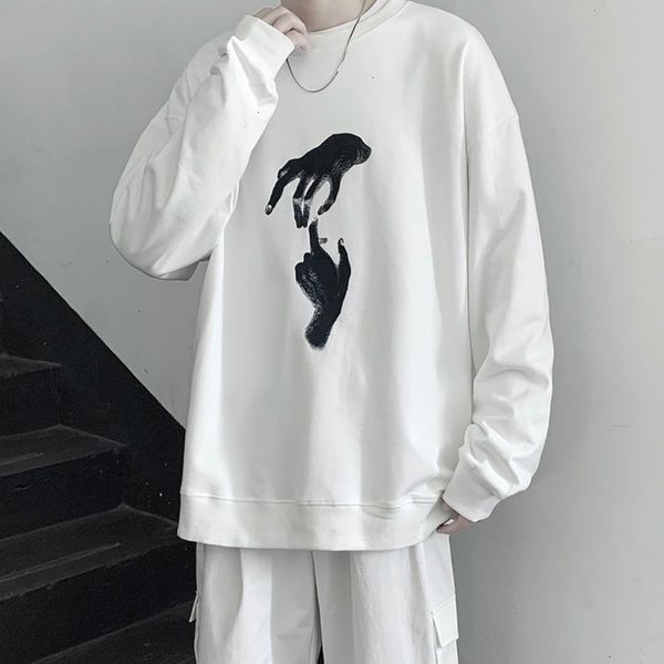 privathinker hand printed korean streetwear sweatshirts men oversize casual hoodies 2020 autumn winter new men's warm cl c0127, Black
privathinker hand printed korean streetwear sweatshirts men oversize casual hoodies 2020 autumn winter new men's warm cl c0127, Black