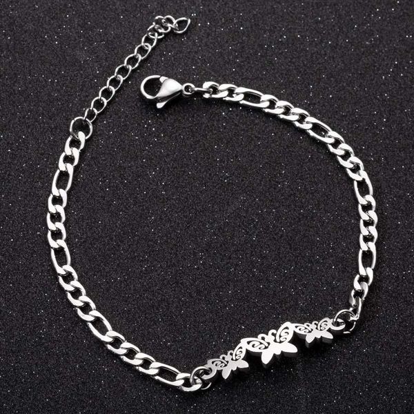 women bracelets mens stainless steel gold bracelet for women steel simple fashion butterfly bracelet jewelry gifts for, Black
women bracelets mens stainless steel gold bracelet for women steel simple fashion butterfly bracelet jewelry gifts for, Black