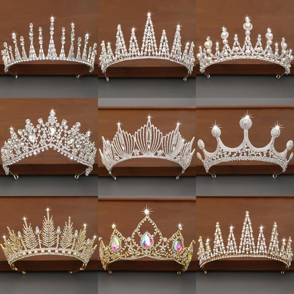 crystal rhinestone crown and tiaras wedding accessories crown hair accessories for women queen diadem bridal head jewelry tiara, Golden;silver
crystal rhinestone crown and tiaras wedding accessories crown hair accessories for women queen diadem bridal head jewelry tiara, Golden;silver