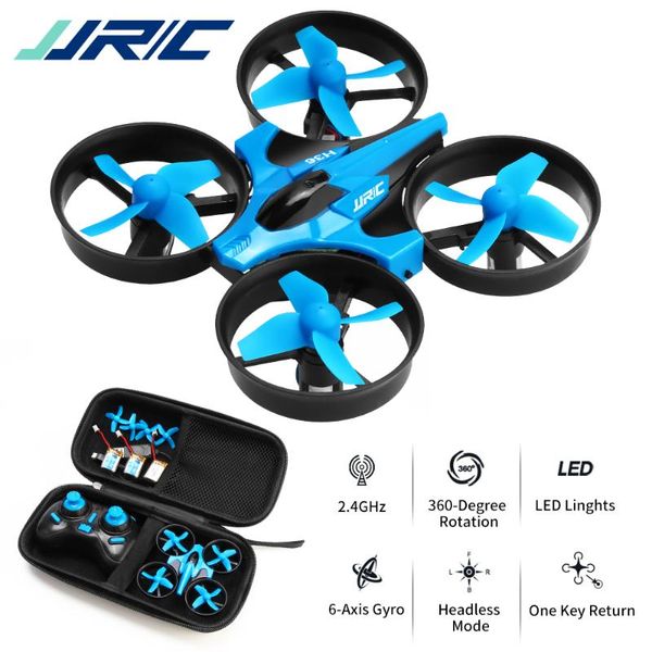

drones jjrc h36 rc mini drone helicopter 4ch toy quadcopter headless 6axis one key return 360 degree flip led toys vs h56 h74