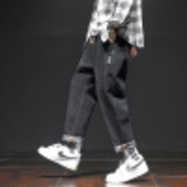 prsre overalls trendy men's fashion brand loose harlan overallstrousers overallsankle-length pants men's korean style jeans autumn, Blue
prsre overalls trendy men's fashion brand loose harlan overallstrousers overallsankle-length pants men's korean style jeans autumn, Blue