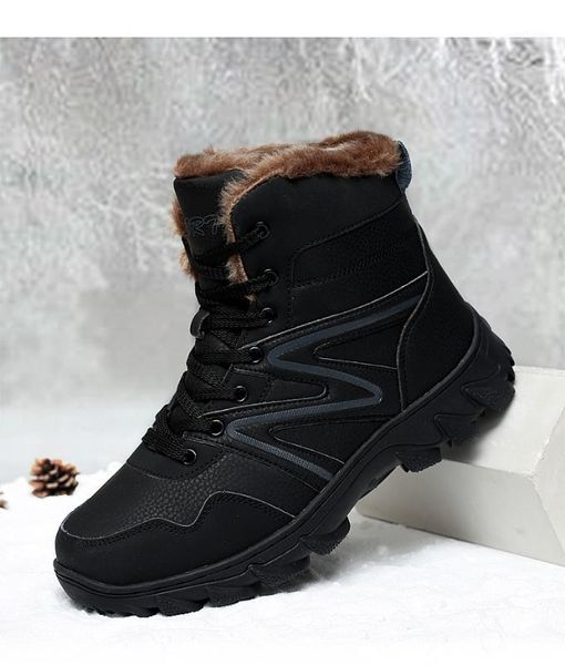 2020 explosive winter cotton boots fashion plus cotton couple loves men shoes boots men's sneakers casual zapatos de hombre1, Black
2020 explosive winter cotton boots fashion plus cotton couple loves men shoes boots men's sneakers casual zapatos de hombre1, Black