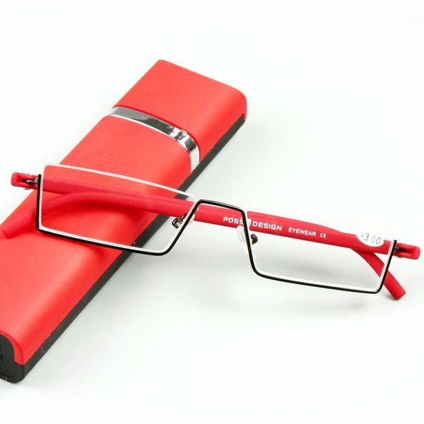 comfy light half frame reading tr90 resin foldable presbyopic glasses for women&men fashion with eyewear case, Silver
comfy light half frame reading tr90 resin foldable presbyopic glasses for women&men fashion with eyewear case, Silver