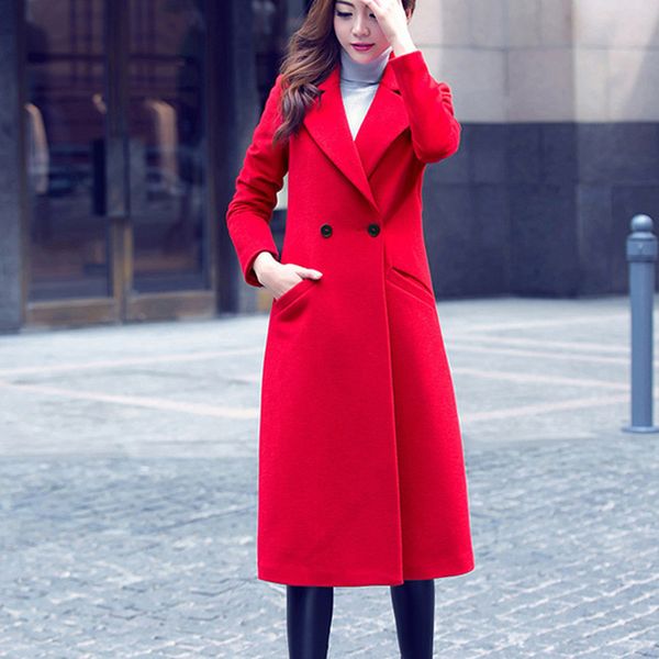 womens fashion winter long woolen coat overcoat parka outwear cardigan medium-long belt turn-down collar solid color parka, Black
womens fashion winter long woolen coat overcoat parka outwear cardigan medium-long belt turn-down collar solid color parka, Black
