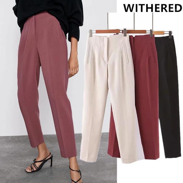 withered england style office lady solid suits straight pants women pantalones mujer pantalon femme trousers women plus size1, Black;white
withered england style office lady solid suits straight pants women pantalones mujer pantalon femme trousers women plus size1, Black;white