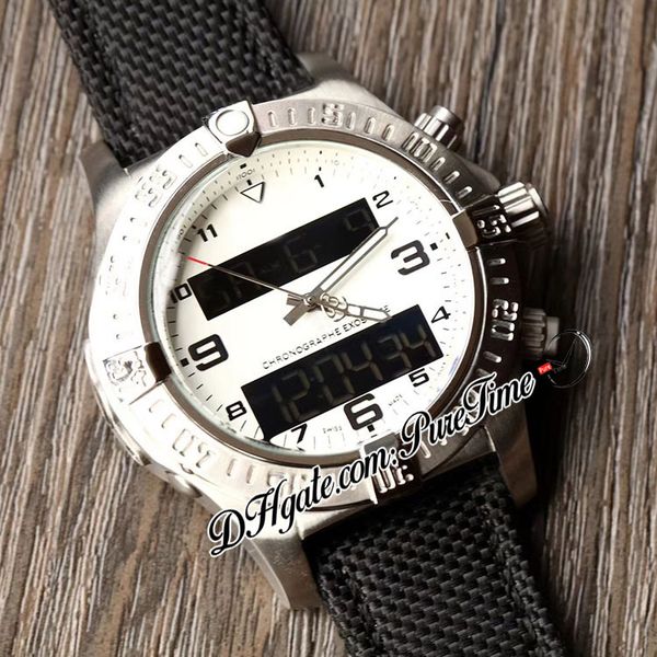 new professional exospace space chrono b55 dual time zone swiss quartz mens watch steel case white dial black nylon strap ptbl pretime a09b2, Slivery;brown
new professional exospace space chrono b55 dual time zone swiss quartz mens watch steel case white dial black nylon strap ptbl pretime a09b2, Slivery;brown
