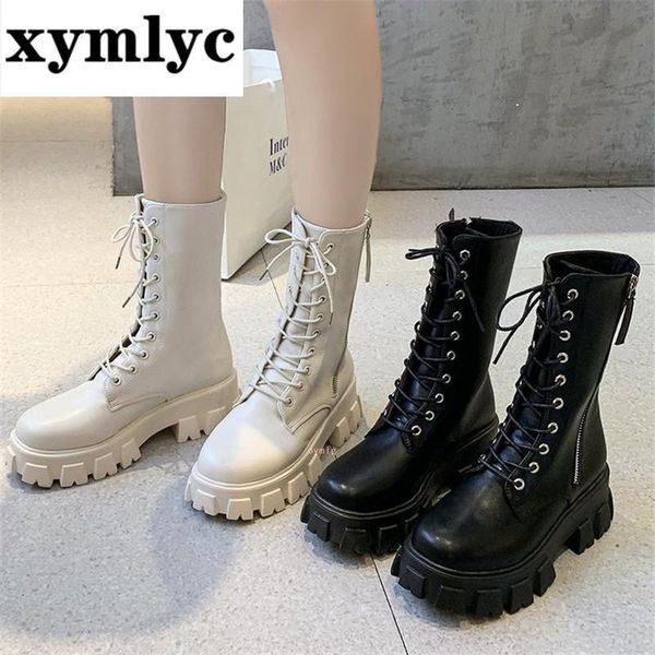 fashion women boots leather motorcycle boots female 2020 winter non-slip women shoes mid-calf botas mujer, Black
fashion women boots leather motorcycle boots female 2020 winter non-slip women shoes mid-calf botas mujer, Black