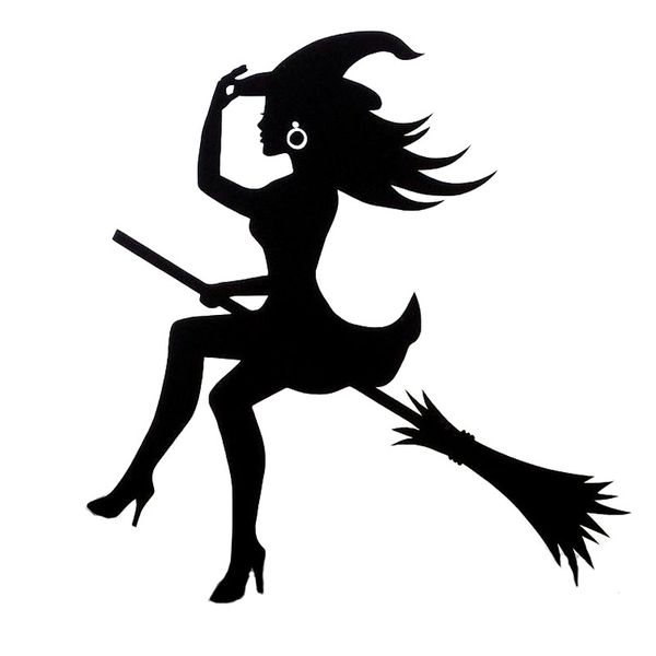 15cm*15.9cm witch scary fashion car sticker vinyl decals decor black/silver s6-3919
15cm*15.9cm witch scary fashion car sticker vinyl decals decor black/silver s6-3919