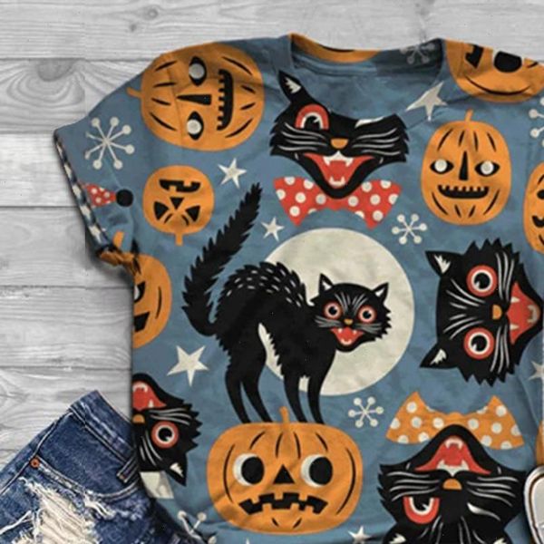 halloween printed womens shirt short sleeved with round neck plus size thanksgiving womens print casual tees gothic, White
halloween printed womens shirt short sleeved with round neck plus size thanksgiving womens print casual tees gothic, White