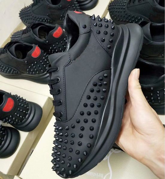 red bottom обувают low cut замша spike престижное кроссовки для мужчин и женщин обувь свадьба кристалл кожа кроссовки nb01, Black
red bottom обувают low cut замша spike престижное кроссовки для мужчин и женщин обувь свадьба кристалл кожа кроссовки nb01, Black