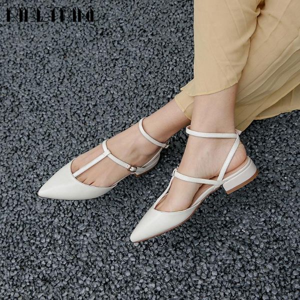 ribetrini retro female pointed toe ankle strap flat shoes summer women sandals leisure elegant low heel sandals, Black
ribetrini retro female pointed toe ankle strap flat shoes summer women sandals leisure elegant low heel sandals, Black