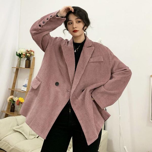 chic lest corduroy blazers женская осень зима корейский mid-длиной однонародный черный розовый пикары женский винтажный костюм куртка, White;black
chic lest corduroy blazers женская осень зима корейский mid-длиной однонародный черный розовый пикары женский винтажный костюм куртка, White;black