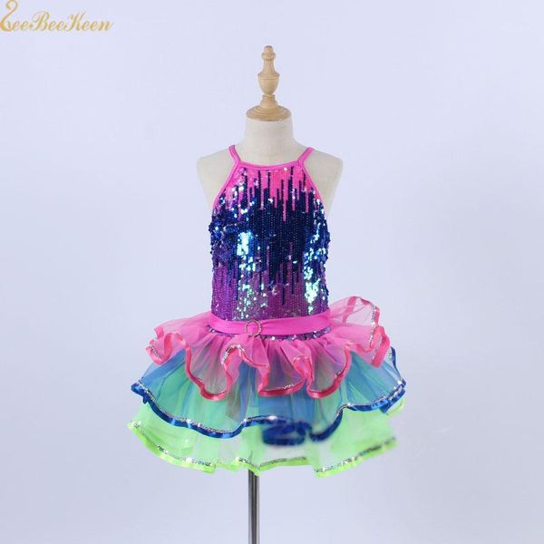 ballerina contrast sequins performance dance dress girl tutu ballet dress children professional sequin ballet costume for women1, Black;red
ballerina contrast sequins performance dance dress girl tutu ballet dress children professional sequin ballet costume for women1, Black;red