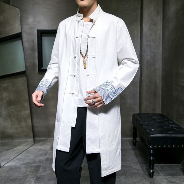 2021 new men's embroidery chinese style windbreaker man casual oversize long coat male vintage fashion jacket clothing tx69, Black;brown
2021 new men's embroidery chinese style windbreaker man casual oversize long coat male vintage fashion jacket clothing tx69, Black;brown