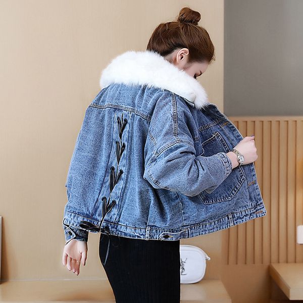 2021 great swath of stuffed wool dening woman's coat autumn new winter fresh and sweet-rolled cotton jacket quilted znpf, Black;brown
2021 great swath of stuffed wool dening woman's coat autumn new winter fresh and sweet-rolled cotton jacket quilted znpf, Black;brown