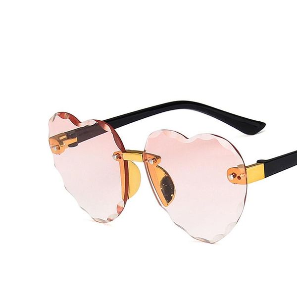 2021 fashion kids rimless sunglasses girls baby love heart shape sun glasses uv400 goggles children shades high quality, White;black
2021 fashion kids rimless sunglasses girls baby love heart shape sun glasses uv400 goggles children shades high quality, White;black