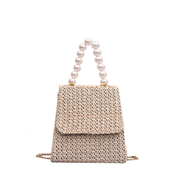 2020 shoulder baghandbags for women's trend vintage hand-beaded mini chain bag fashion pearl bag woven messenger phone
2020 shoulder baghandbags for women's trend vintage hand-beaded mini chain bag fashion pearl bag woven messenger phone
