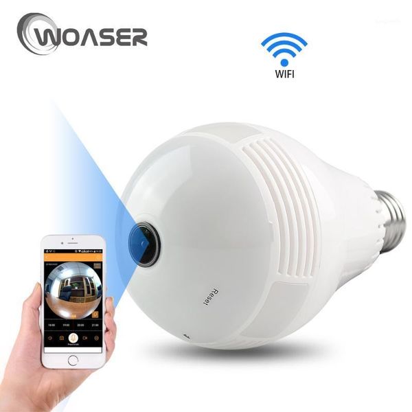 woaser bulb light wireless ip camera wi-fi fisheye 960p 360 degree mini cctv camera 1.3mp home security wifi panoramic1
woaser bulb light wireless ip camera wi-fi fisheye 960p 360 degree mini cctv camera 1.3mp home security wifi panoramic1