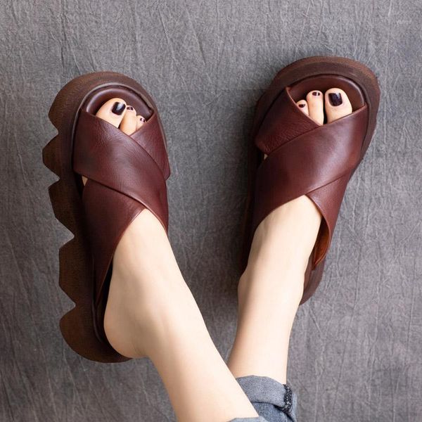 slippers women leather brown high heels chunky wedge shoes summer black genuine soft casual 20211
slippers women leather brown high heels chunky wedge shoes summer black genuine soft casual 20211