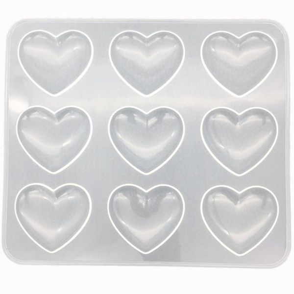 1pc 9-even heart shape silicone cake diy chocolate baking utensil cake decoration plaster, Pink;blue
1pc 9-even heart shape silicone cake diy chocolate baking utensil cake decoration plaster, Pink;blue