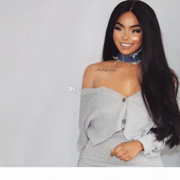 human hair wigs for black women 100% brazilian virgin hair full lace wigs straight human hair wig, Black;brown
human hair wigs for black women 100% brazilian virgin hair full lace wigs straight human hair wig, Black;brown