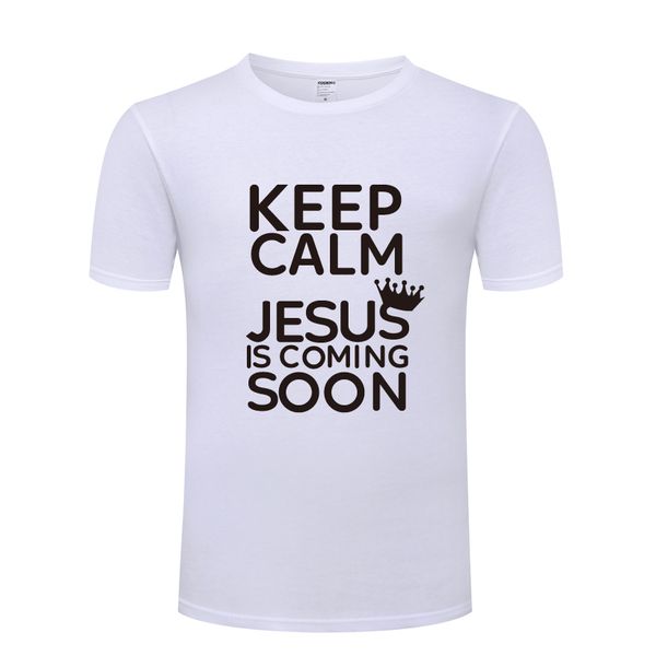 keep calm иисус грядет новый творческий футболка футболка 2018 новый с коротким рукавом повседневная top tee спорта с капюшоном hoodie
keep calm иисус грядет новый творческий футболка футболка 2018 новый с коротким рукавом повседневная top tee спорта с капюшоном hoodie